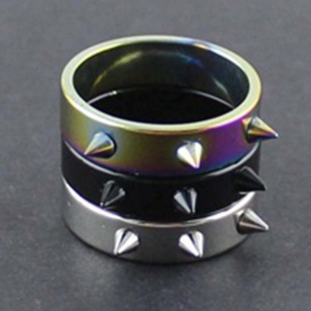 Portable Ring Easy Match Stainless Steel Decorative Exquisite Finger Ring for Daily Image 6