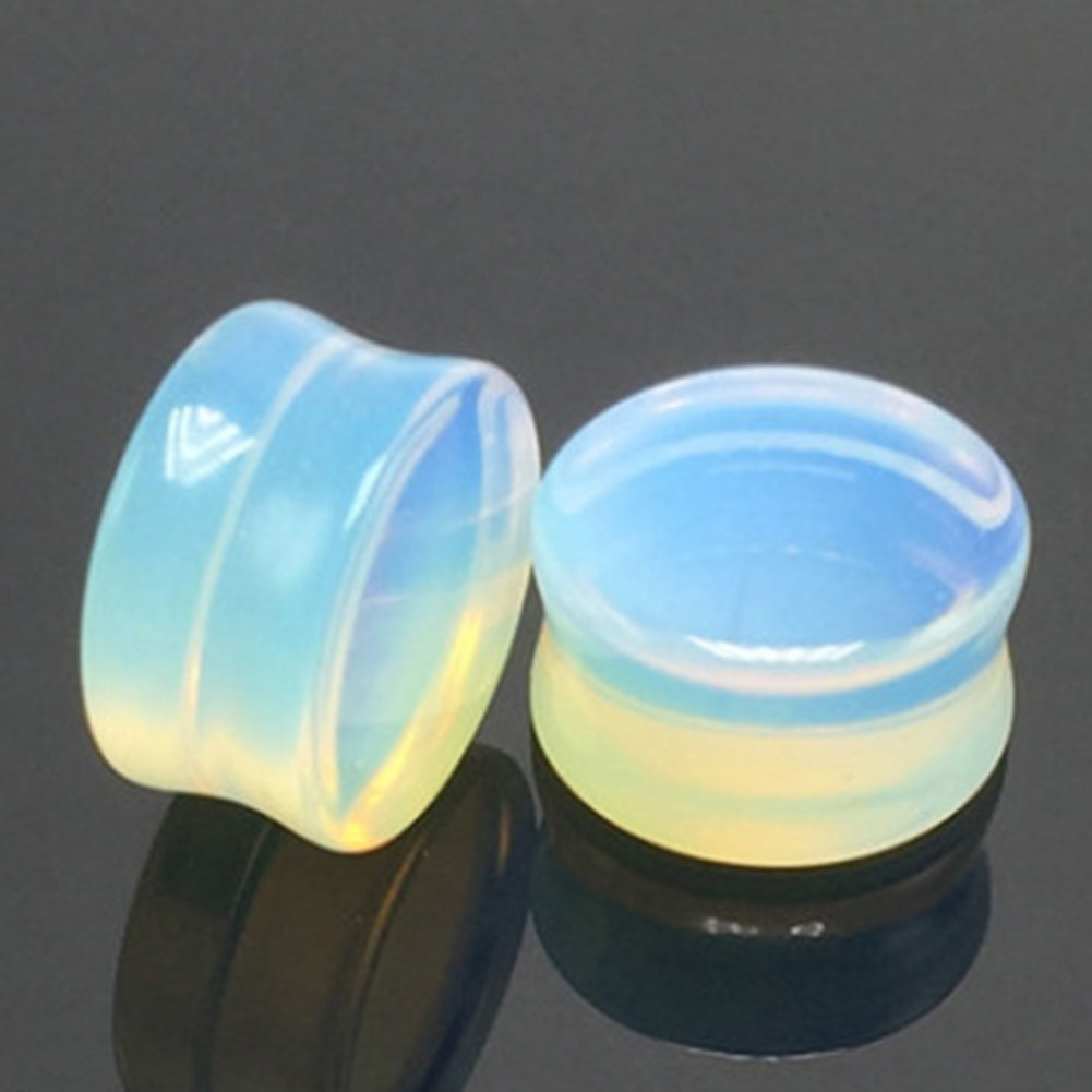 5-25mm 1Pair Stone Double Flared Gauge Ear Plug Flesh Tunnel Stretcher Expander Image 6