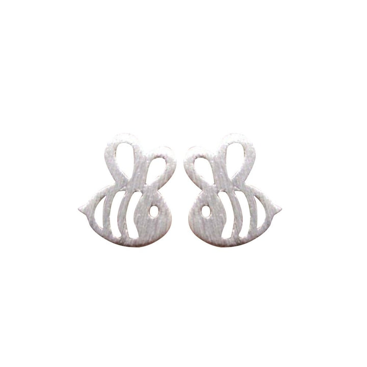 Lovely Hollow Insect Bee Ear Studs Girls Jewelry Date Shopping Party Earrings Image 8