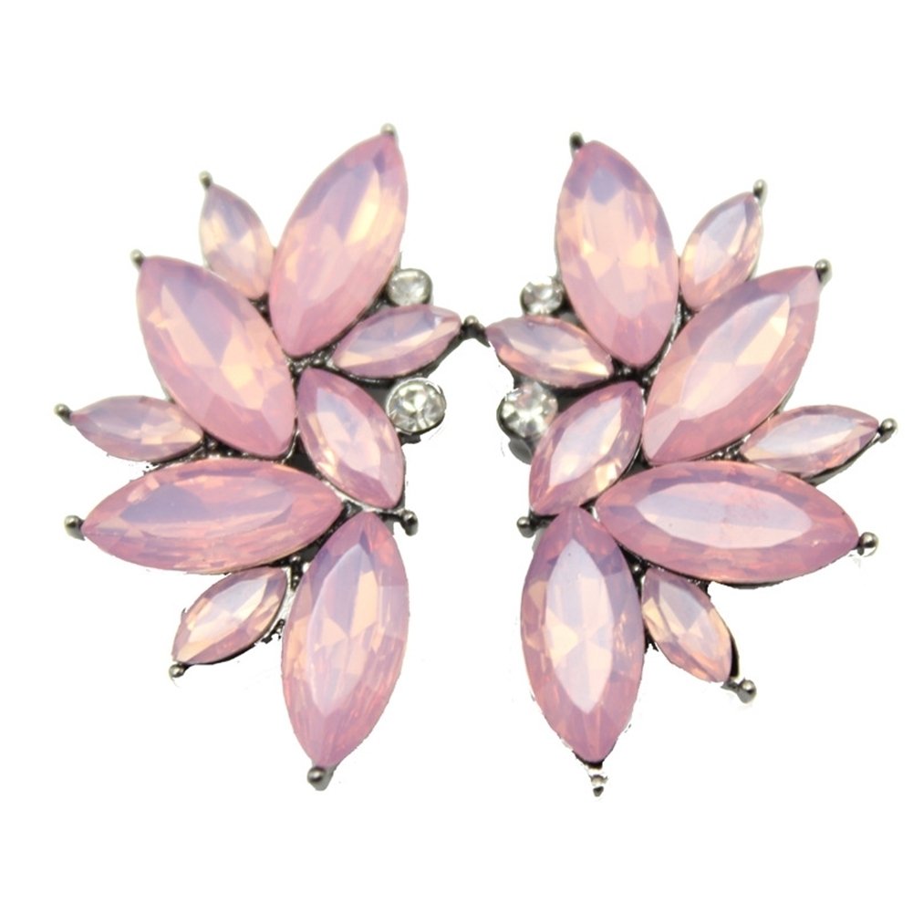 1 Pair Fashion Women Rhinestone Ear Drop Dangle Stud Earrings Jewelry Gift Image 4