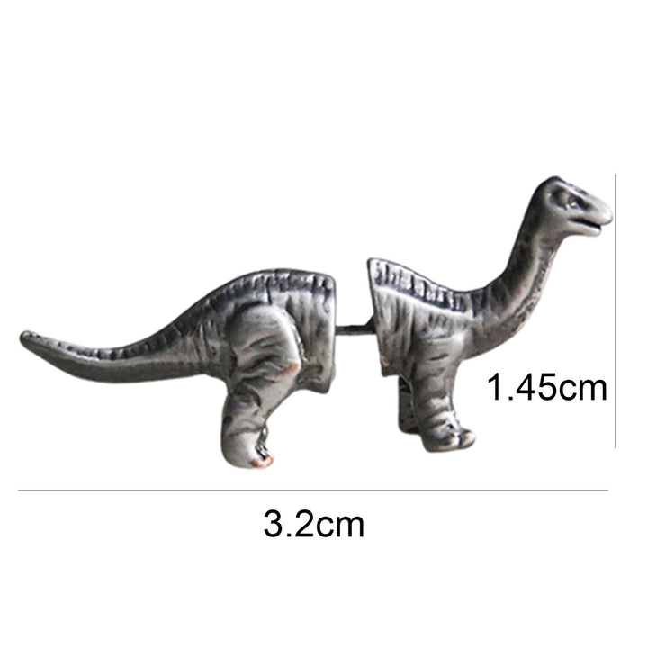 Earring Exquisite Dinosaur Design Alloy Women Men Engagement Jewelry Earring for Anniversary Image 4