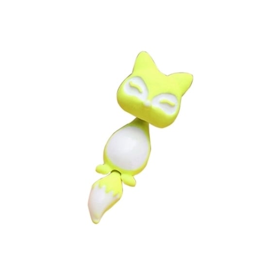 1Pc Womens Chic Cute 3D Fox Ear Stud Gift Party Lovely Cartoon Animal Earring Image 9