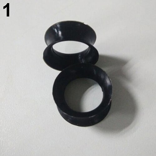 2 Pcs Soft Silicone Ear Flesh Tunnels Plug Stretcher Piercing Gauge Earrings Image 4