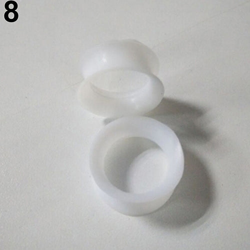 2 Pcs Soft Silicone Ear Flesh Tunnels Plug Stretcher Piercing Gauge Earrings Image 11