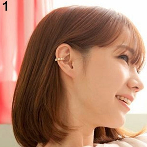 Womens Fashion Earrings Ear Cuff Ear Clip Ear Stud Cartilage Clip Non Piercing Image 4