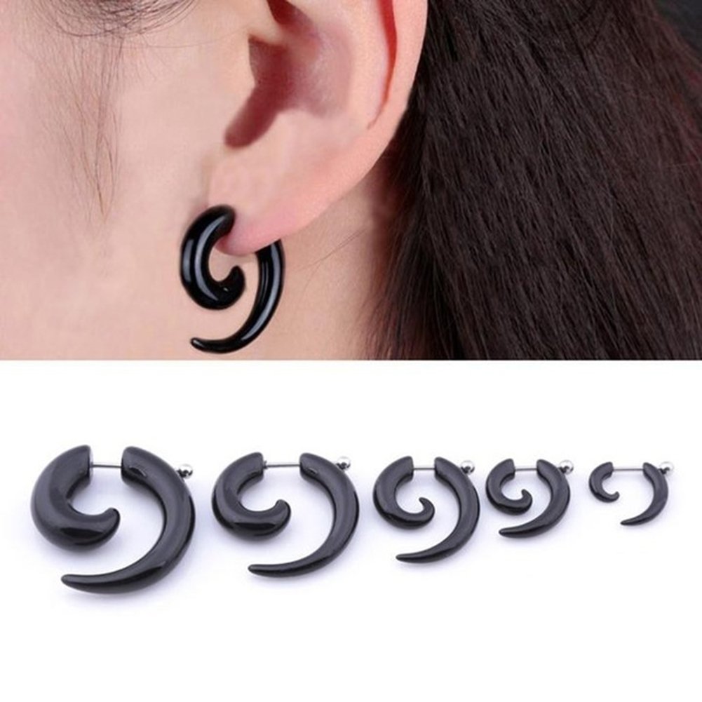 1Pc Unisex Spiral Ear Plug Stretcher Flesh Tunnel Gauges Piercing Jewelry Gift Image 1