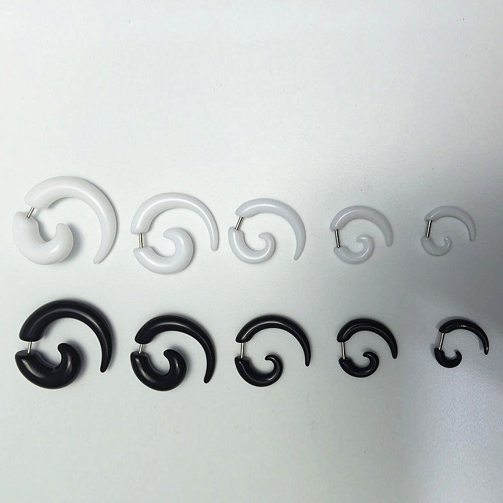 1Pc Unisex Spiral Ear Plug Stretcher Flesh Tunnel Gauges Piercing Jewelry Gift Image 12