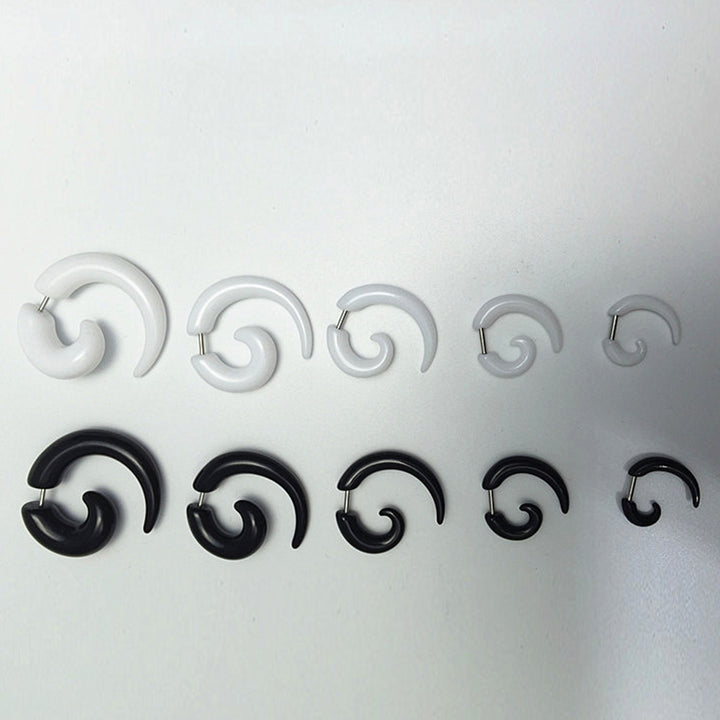 1Pc Unisex Spiral Ear Plug Stretcher Flesh Tunnel Gauges Piercing Jewelry Gift Image 12