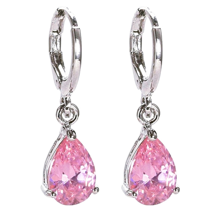 Earrings Simple Skin-friendly Elegant Teardrop Earrings for Gift Image 4