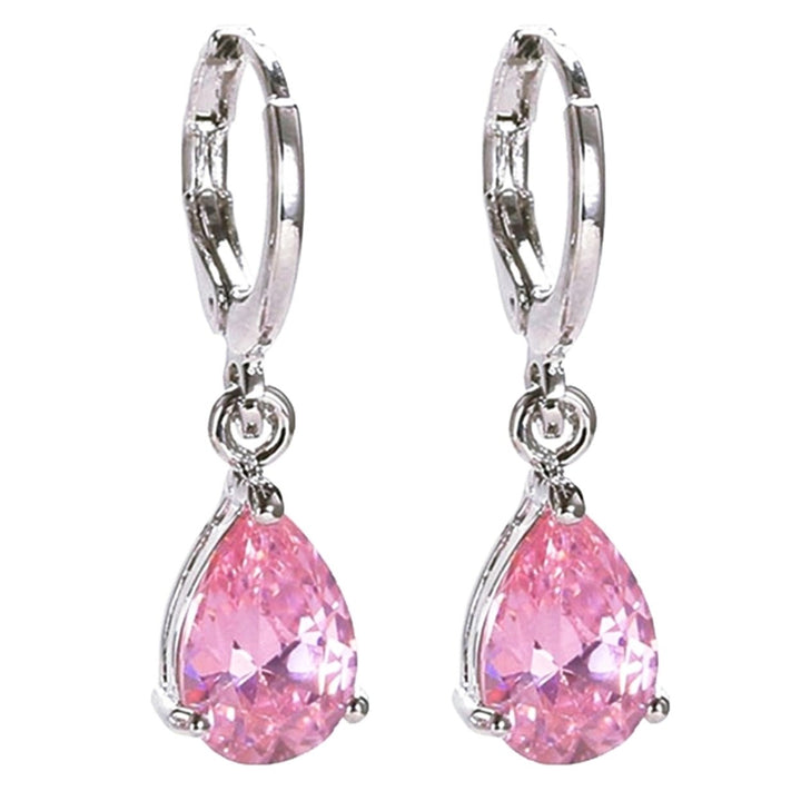 Earrings Simple Skin-friendly Elegant Teardrop Earrings for Gift Image 1