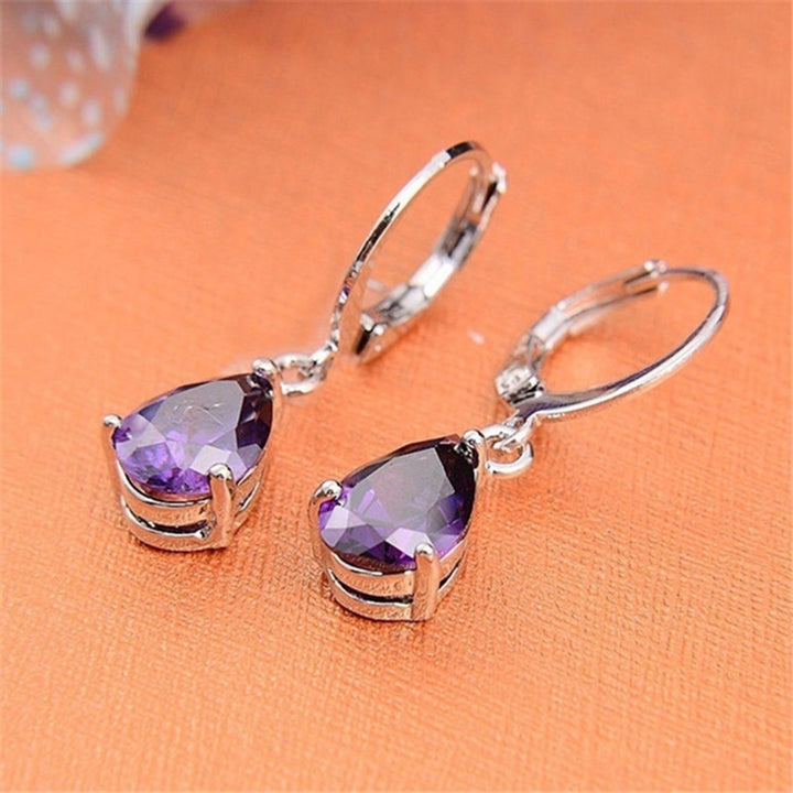 Earrings Simple Skin-friendly Elegant Teardrop Earrings for Gift Image 6