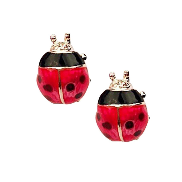 Cute Women Fruit Strawberry Watermelon Ladybird Ear Stud Earrings Jewelry Gift Image 11