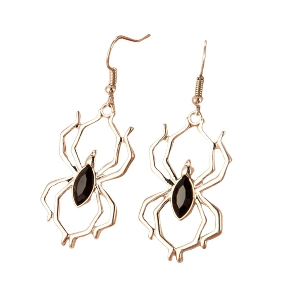 Halloween Gothic Ghost Spider Skull Earrings Female Horrified Funny Eardrop Image 2