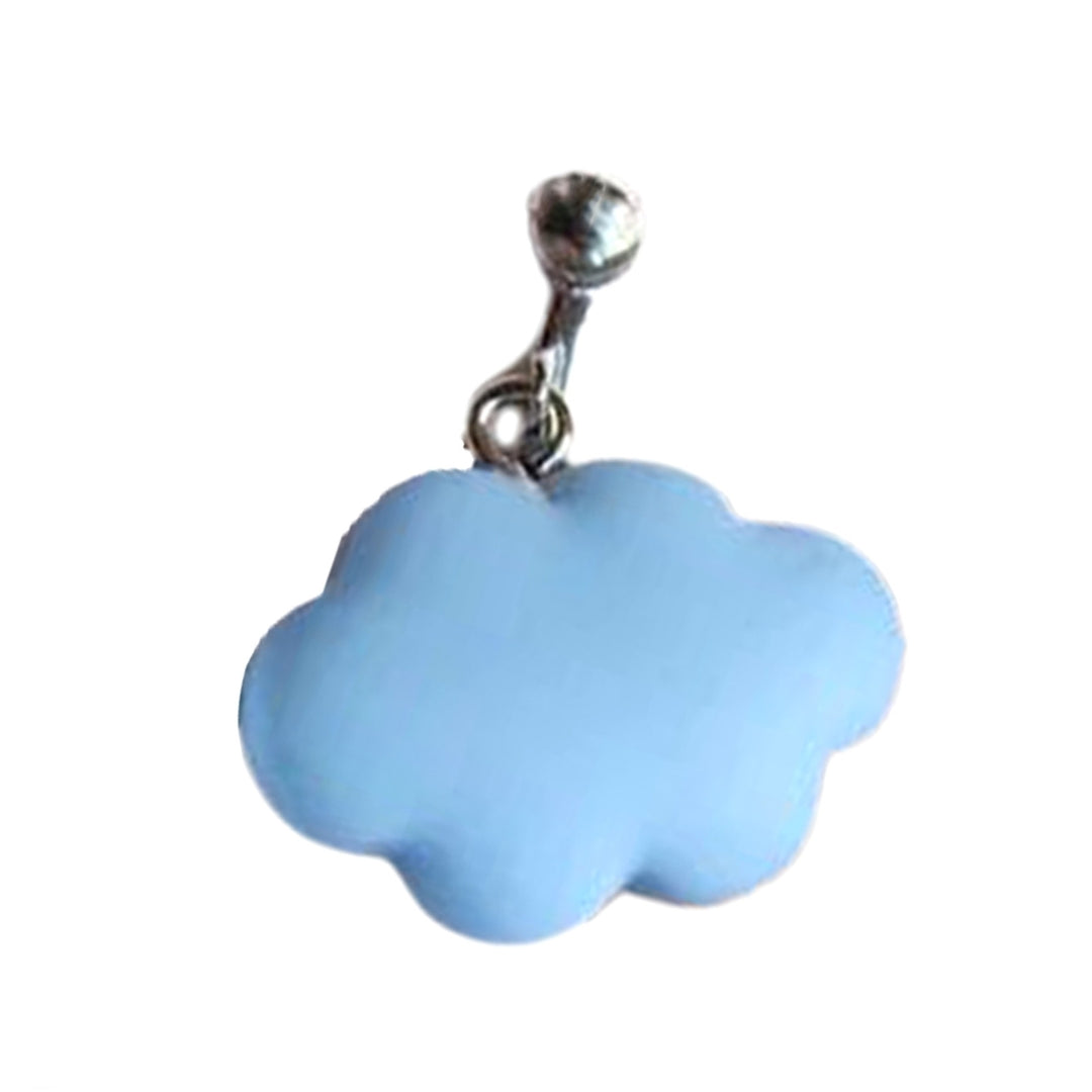 Cute Cloud Shape Dangle Earrings Ear Hook Weather Jewelry Accessory for Girls Image 10