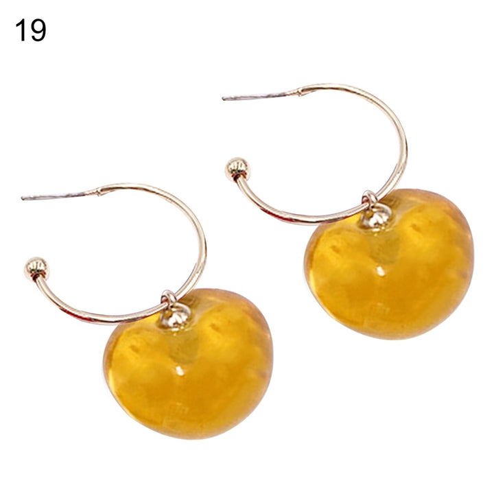 1 Pair Women Sweet Cherry Fruit Pendent Earrings Studs Jewelry Accessories Gift Image 12