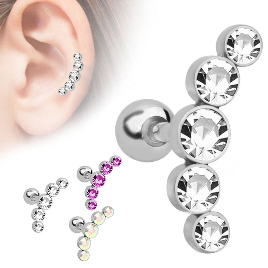 Ear Stud Fashion Unique Design Metal Elegant Ear Clip for Outdoor Image 11