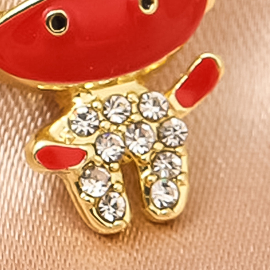 1Pair Earring Cartoon Cute Alloy Animal Stud Earing for Girl Image 10