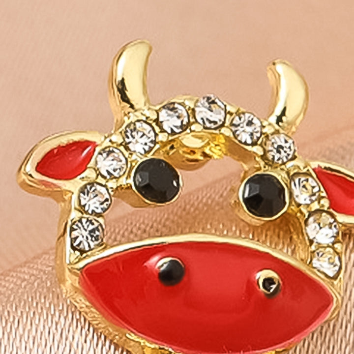 1Pair Earring Cartoon Cute Alloy Animal Stud Earing for Girl Image 11