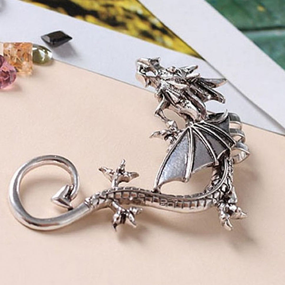 1Pc Stylish Retro Punk Outdoor Ear Wrap Alloy Temptation Ear Cuff Image 1