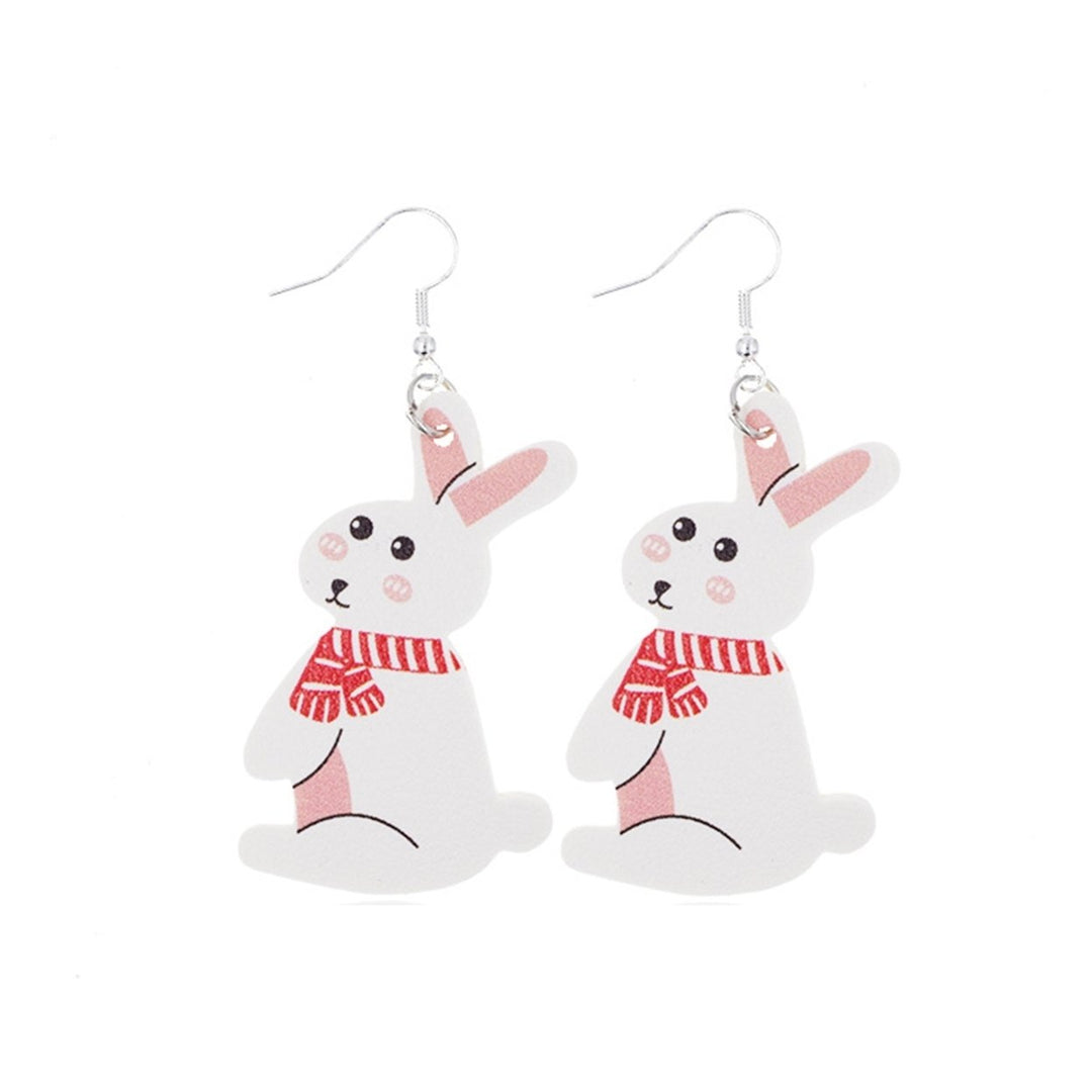 Dangle Earring Comfortable Exquisite Elegant Easter Bunny Earing for Celebration Image 11