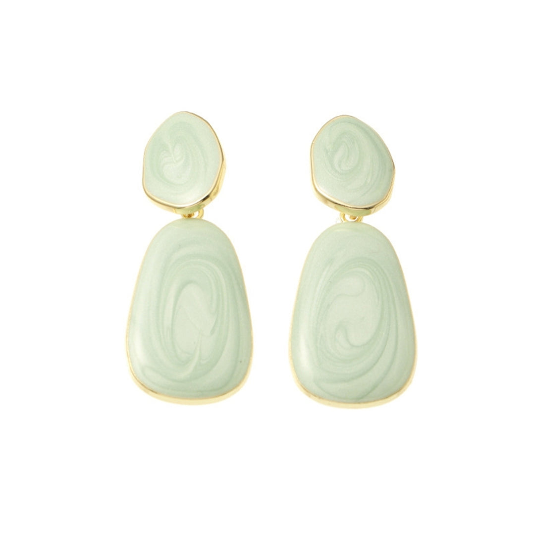 Earring Candy-colored All-match Small Lines Fresh Charming Drop Earrings for Club Image 9