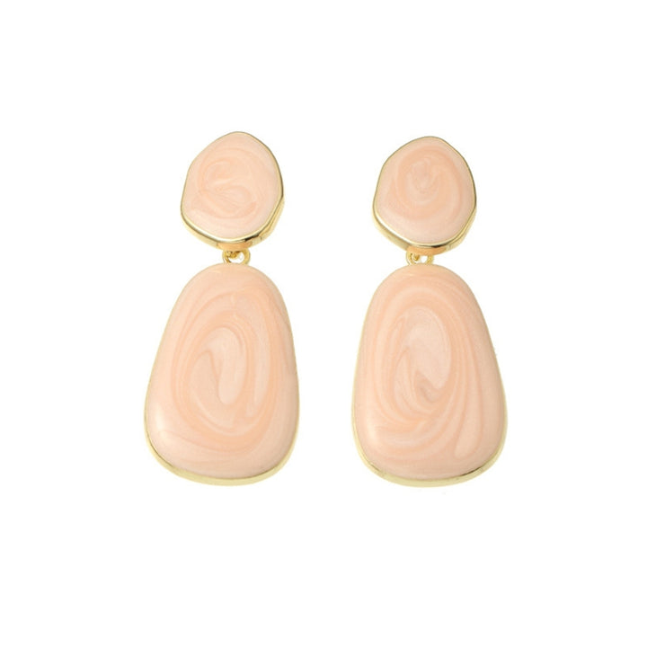 Earring Candy-colored All-match Small Lines Fresh Charming Drop Earrings for Club Image 10