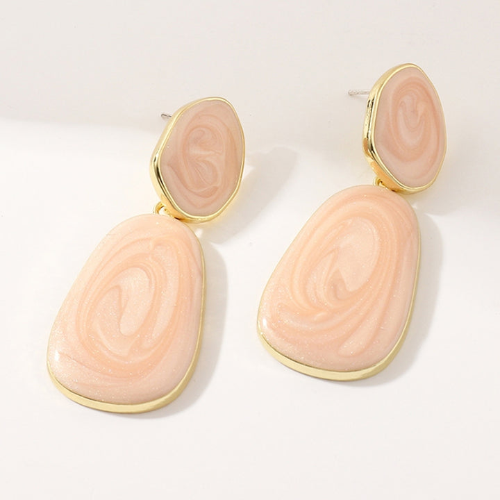 Earring Candy-colored All-match Small Lines Fresh Charming Drop Earrings for Club Image 11