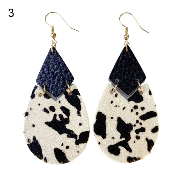 Dangle Earrings Pendant Contrast Colors Accessory Exquisite Stars Women Earrings for Dating Image 4