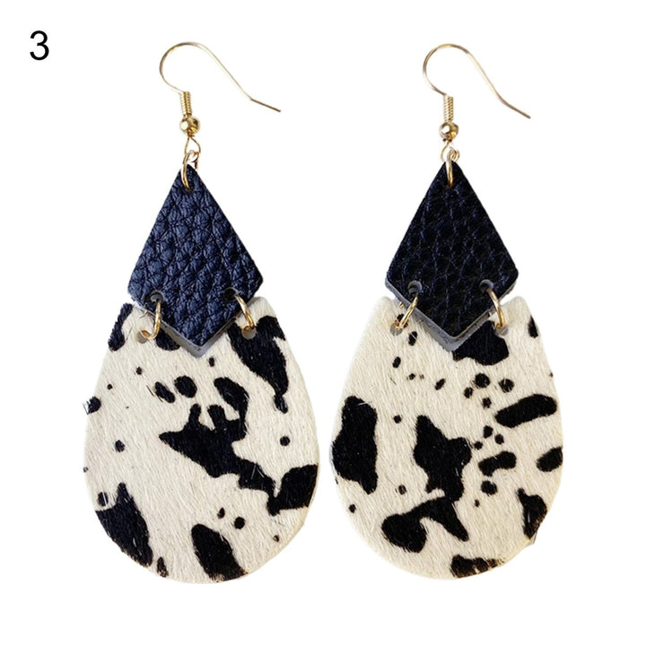 Dangle Earrings Pendant Contrast Colors Accessory Exquisite Stars Women Earrings for Dating Image 1