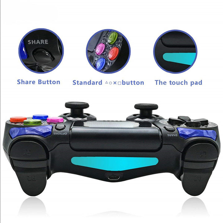 navor Controller Compatible with PS4 (PlayStation 4)Double Shock 4 Controller with Charging Cable Image 4