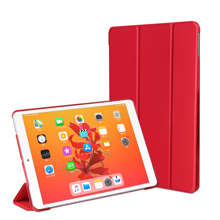 navor Smart Cover Compatible with iPad 9.7-Inch20182017 Model6th and 5th GenerationLightweight Auto Wake and Sleep-Red Image 6