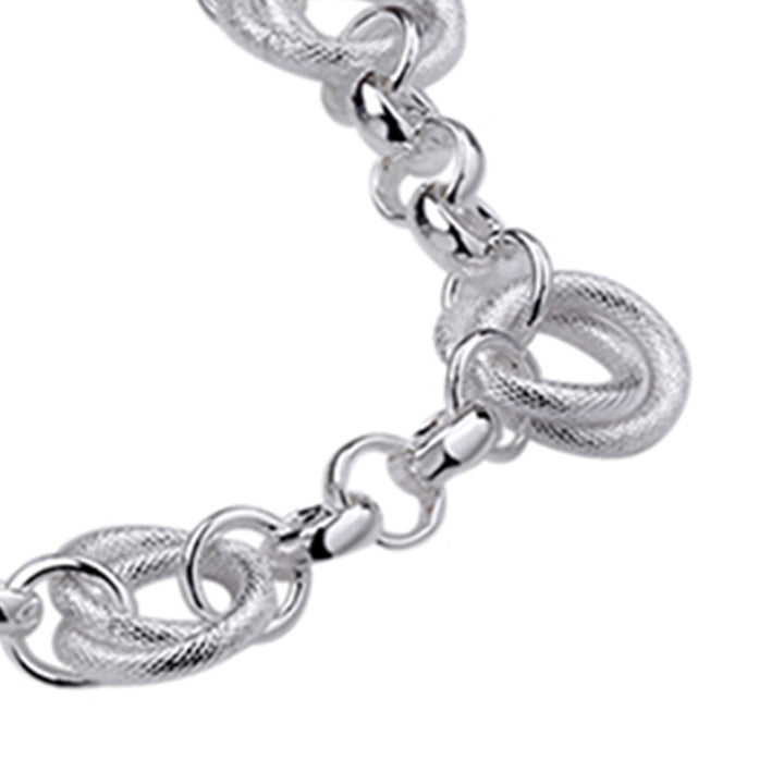 Bracelet Fashion Creative Jewelry Sliver Plated Hand Chain for Party Image 8