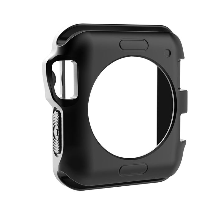 navor Shock Proof Bumper Cover Scratch Resistant Protective Rugged Case for iwatch Series 3Series 2Series 1 38MM- Black Image 4