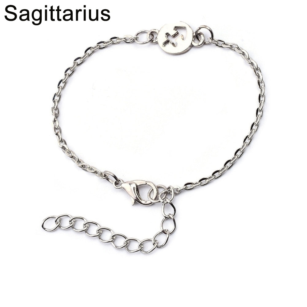 12 Constellations Bracelet Fashion Women Jewelry Cuff Zodiac Sign Special Bangle Image 11