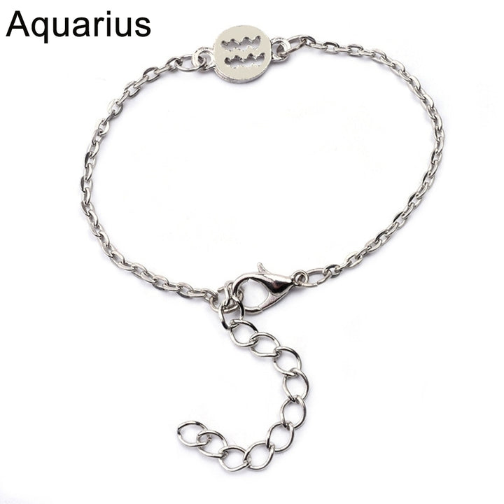 12 Constellations Bracelet Fashion Women Jewelry Cuff Zodiac Sign Special Bangle Image 12