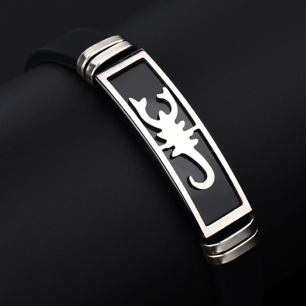 Men Women Scorpion Clasp Bracelet Bangle Night Club Jewelry Birthday Xmas Gift Image 3