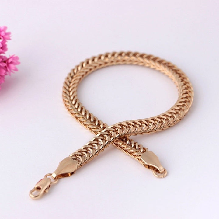 Nightclub Men Women Alloy Chain Couple Gift Bracelet Bangle Friendship Jewelry Image 2