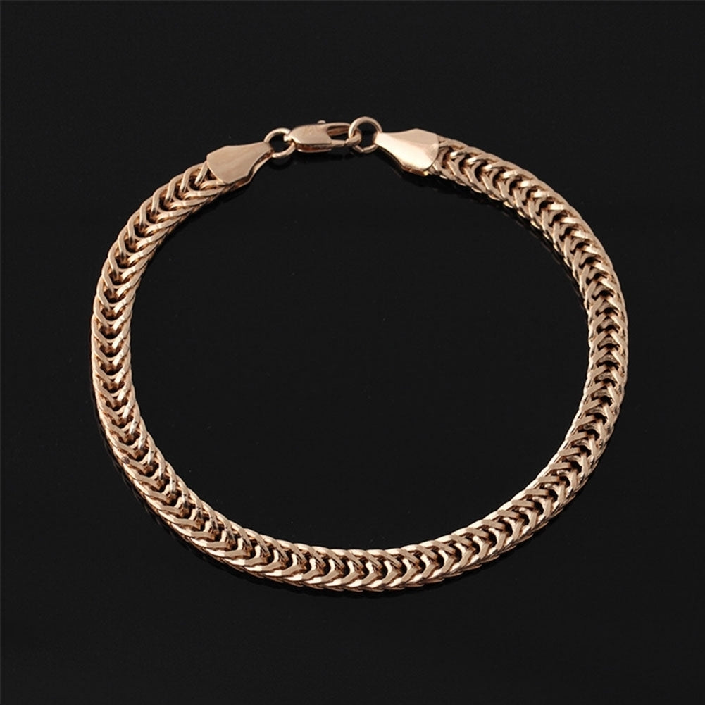 Nightclub Men Women Alloy Chain Couple Gift Bracelet Bangle Friendship Jewelry Image 4