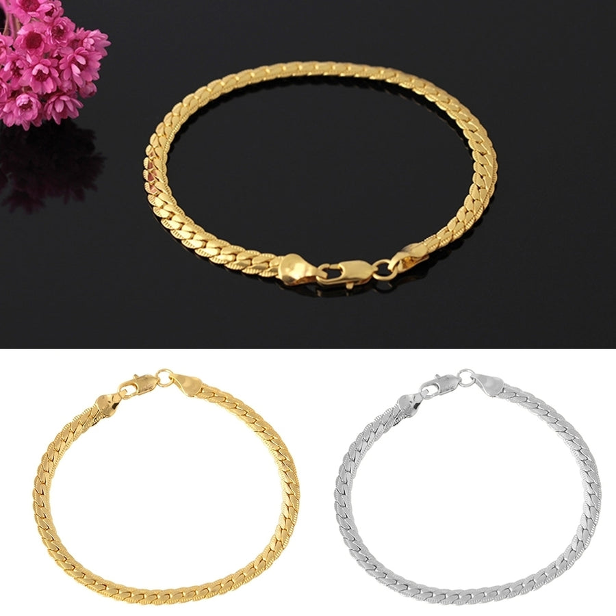 Men Women DIY Hand Jewelry Fashion Boutique Side Chain Party Date Bracelet Image 1