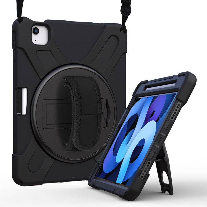 navor case with Rugged Rotating Kickstand Protective Cover with Built-in Pencil Holder Image 7