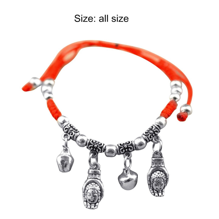 Bracelet Fashionable Corn/Horse/Elephant Pendant Bell Cotton Thread Chain Bracelet for Year Image 12