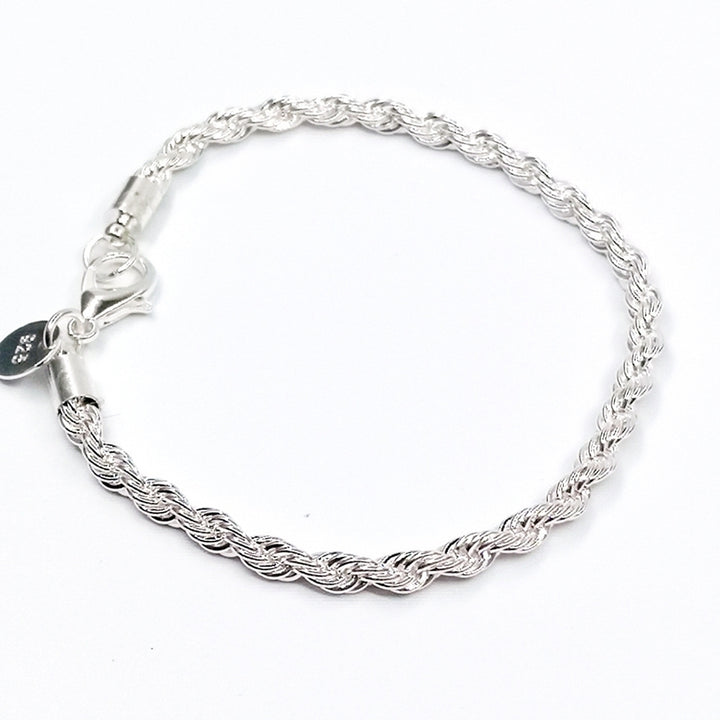 Women Fashion Wave Chain Twisted Round Charm Bracelet Bangle Party Jewelry Gift Image 1