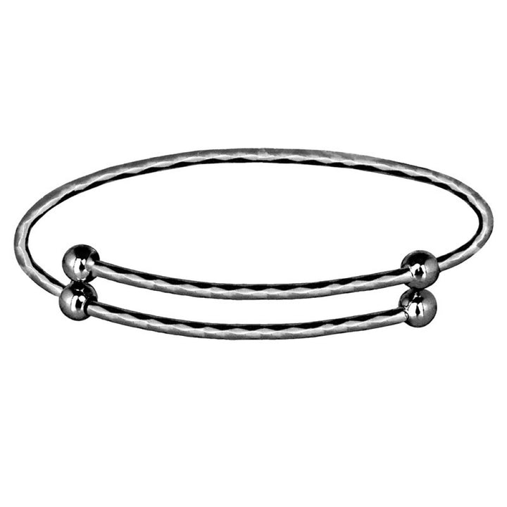 Women Classic Alloy Fashion Adjustable Bracelet DIY Open Bangle Jewelry Gift Image 4