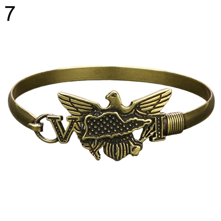 Man Woman Brass Adjustable Hand Bracelet Bangle Valentine Day Jewelry Gift Cuff Image 12