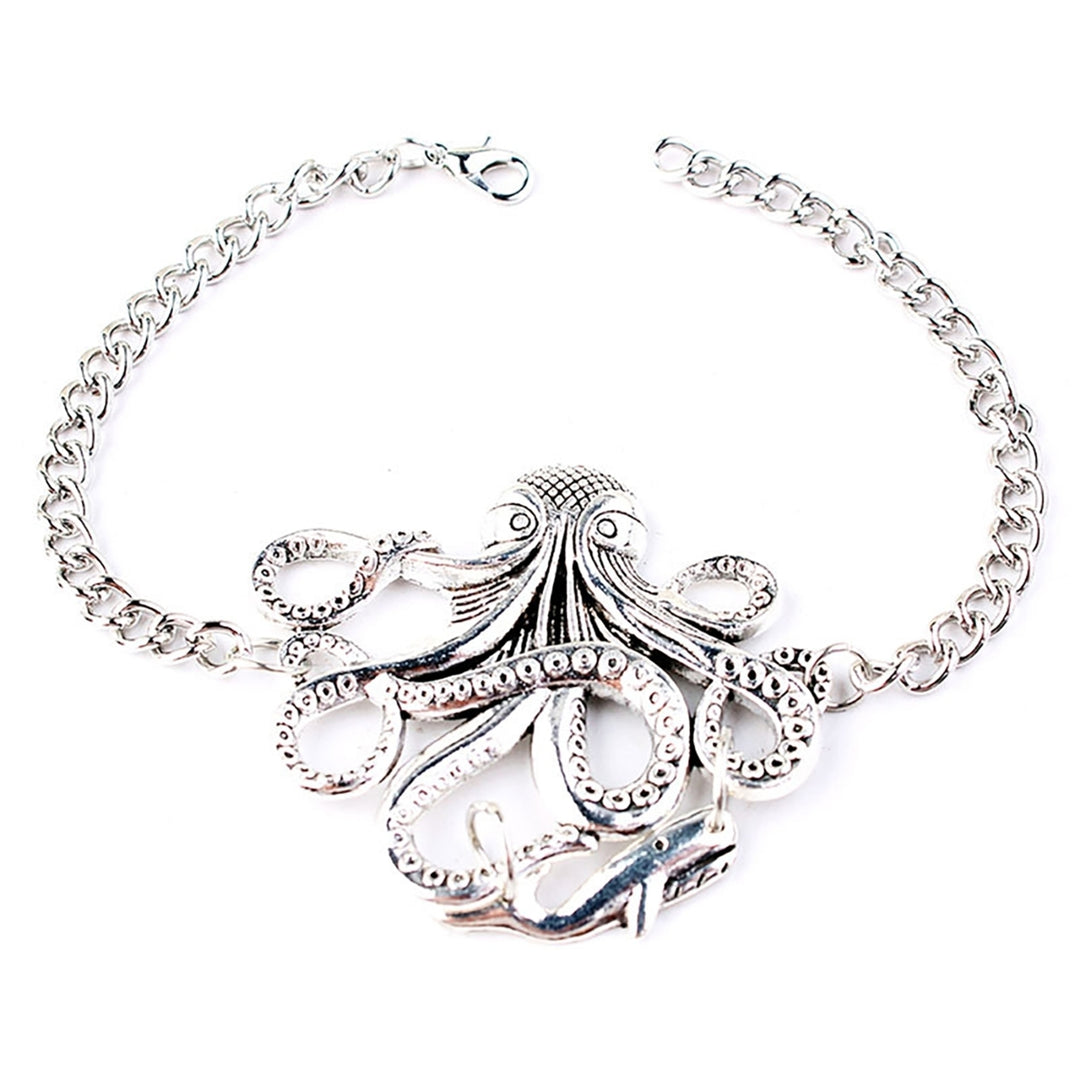 Cool Unisex Alloy Octopus Design Bracelet Jewelry Chain Wedding Accessories Image 11