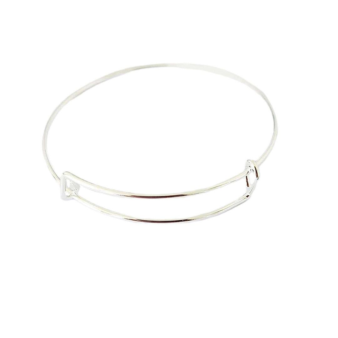 Women Simple Adjustable All-match Slidable Bangle Bracelet Jewelry Accessory Image 7