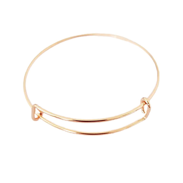 Women Simple Adjustable All-match Slidable Bangle Bracelet Jewelry Accessory Image 1