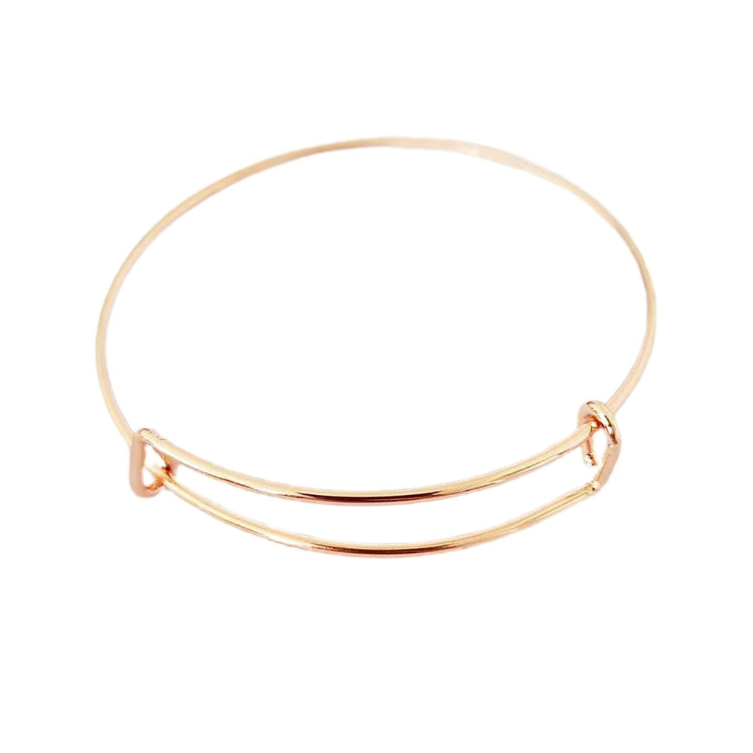 Women Simple Adjustable All-match Slidable Bangle Bracelet Jewelry Accessory Image 1