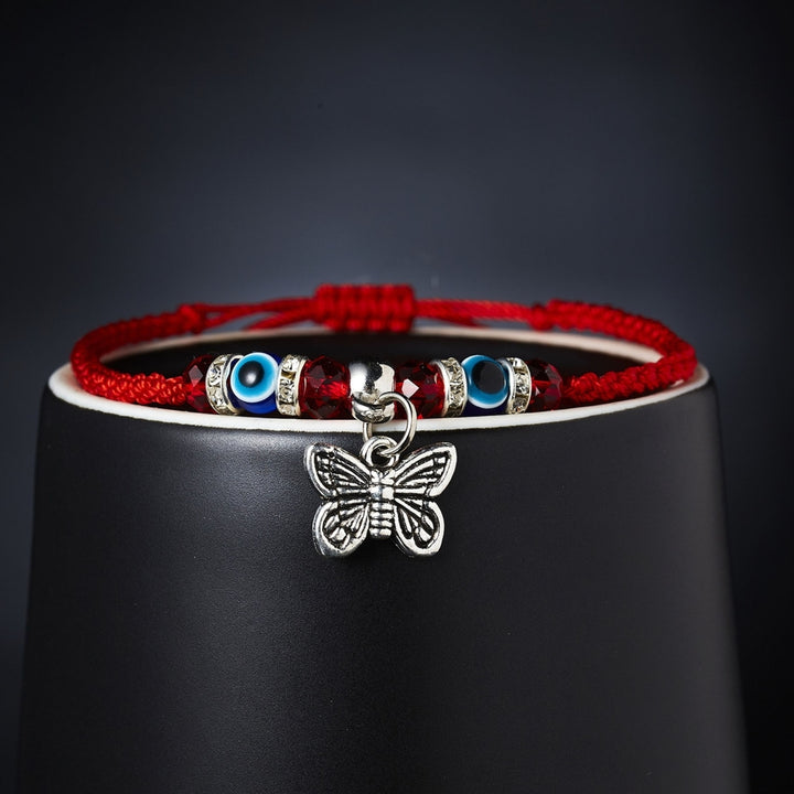 Butterflies Pendant Unisex Bracelet Strong Rope Women Men Elephant Tortoise Pendant Rope Bracelet Jewelry Accessories Image 7