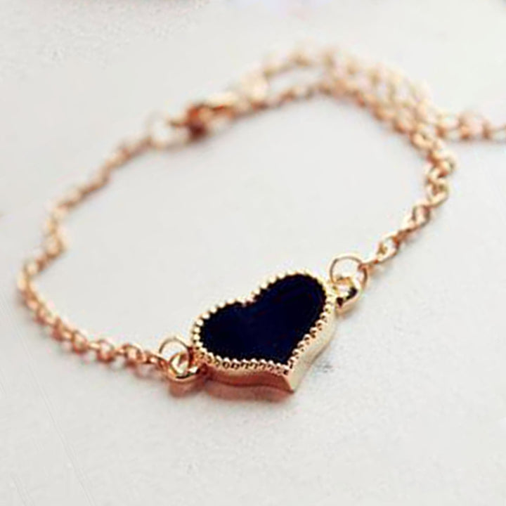 Women Bracelet Heart Dress Up Jewelry All Match Sweet Bracelet Girls Gift Image 9